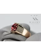 Ruby Original Vintage 14K Rose Gold Ring Vintage craft vrc007r